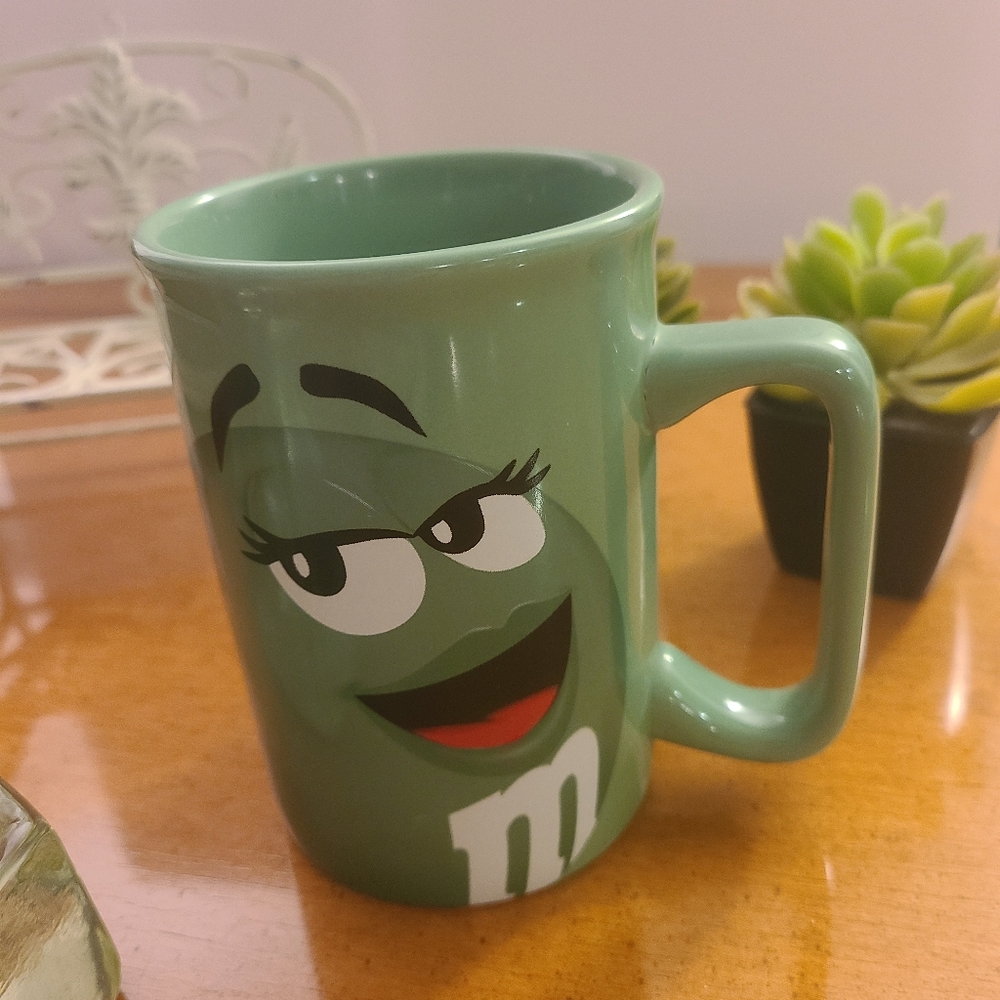 M & M Green Mug licensed collectible
